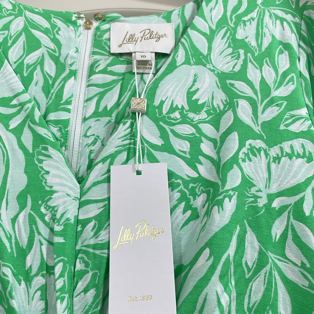 Lilly Pulitzer, Tillli maxi dress size 10, NWT - Picture 5 of 7